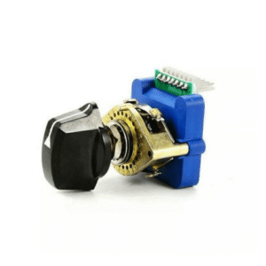Onpow Rotary Feed Override Switch for CNC Machines – Multi-Position Industrial Rotary Switch