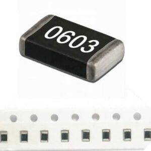 100mW 1kΩ 75V Thick Film Resistor ±100ppm/℃ ±1% 0603 Chip Resistor – Surface Mount  603 YAGEO RC0603FR-071KL RoHS