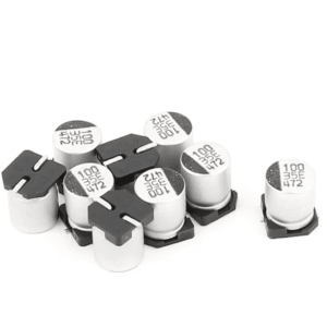 1000µF ±20% 10V 2000hrs@105°C SMD Aluminum Electrolytic Capacitor D8×L10mm KNSCHA RVT1000UF10V34RV0081 RoHS