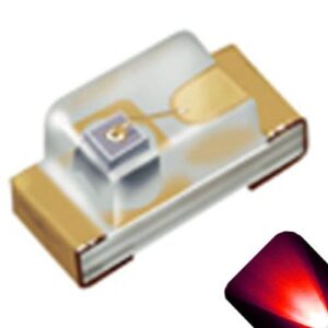 120° 20mA Red 2.4V 0603 LED Indication – Discrete  603 Guiguang light GL0603UR01 RoHS